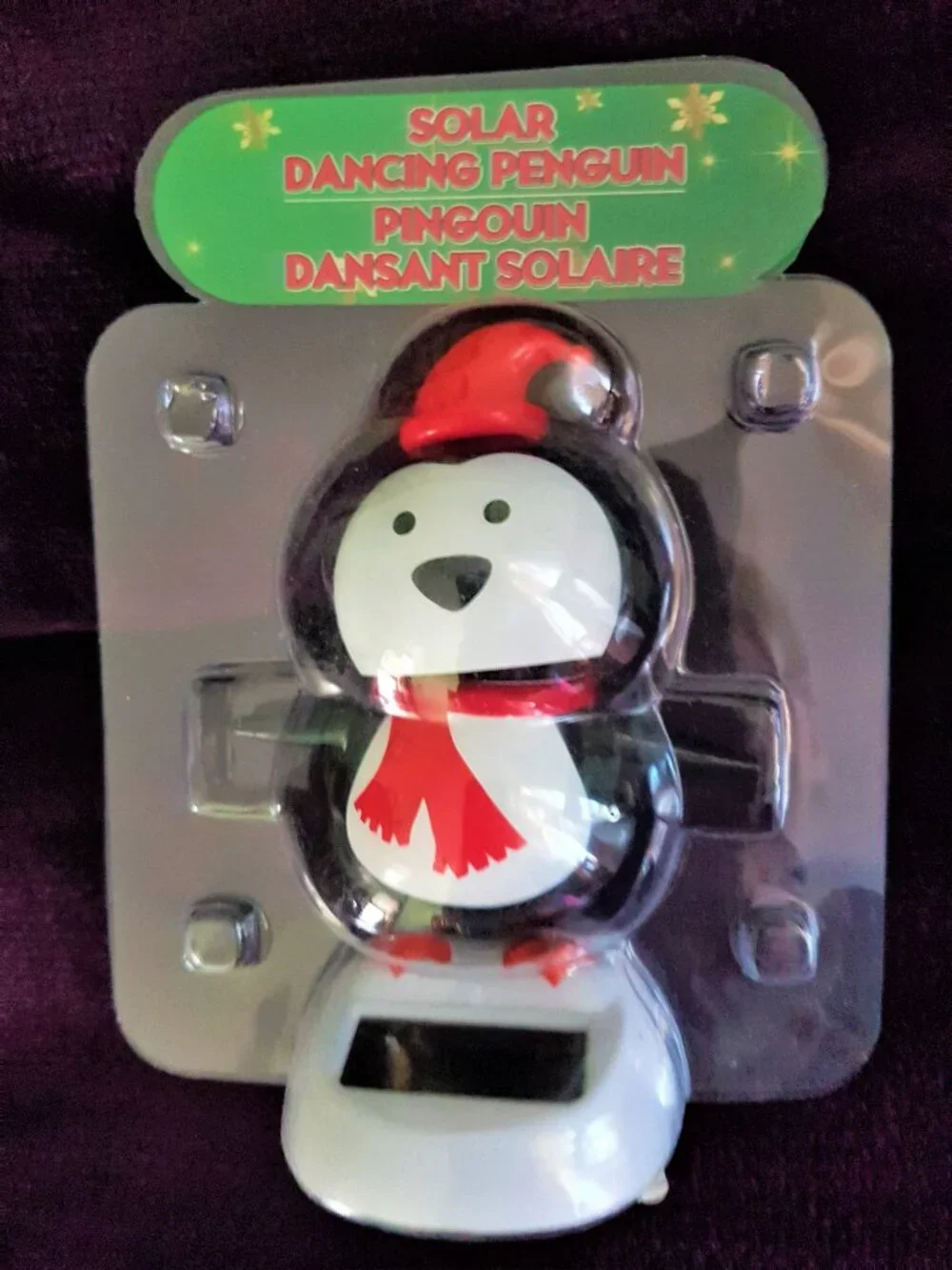 Dancing Penguin Solar Powered